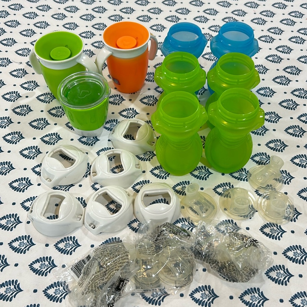 Munchkin sippy cup collection